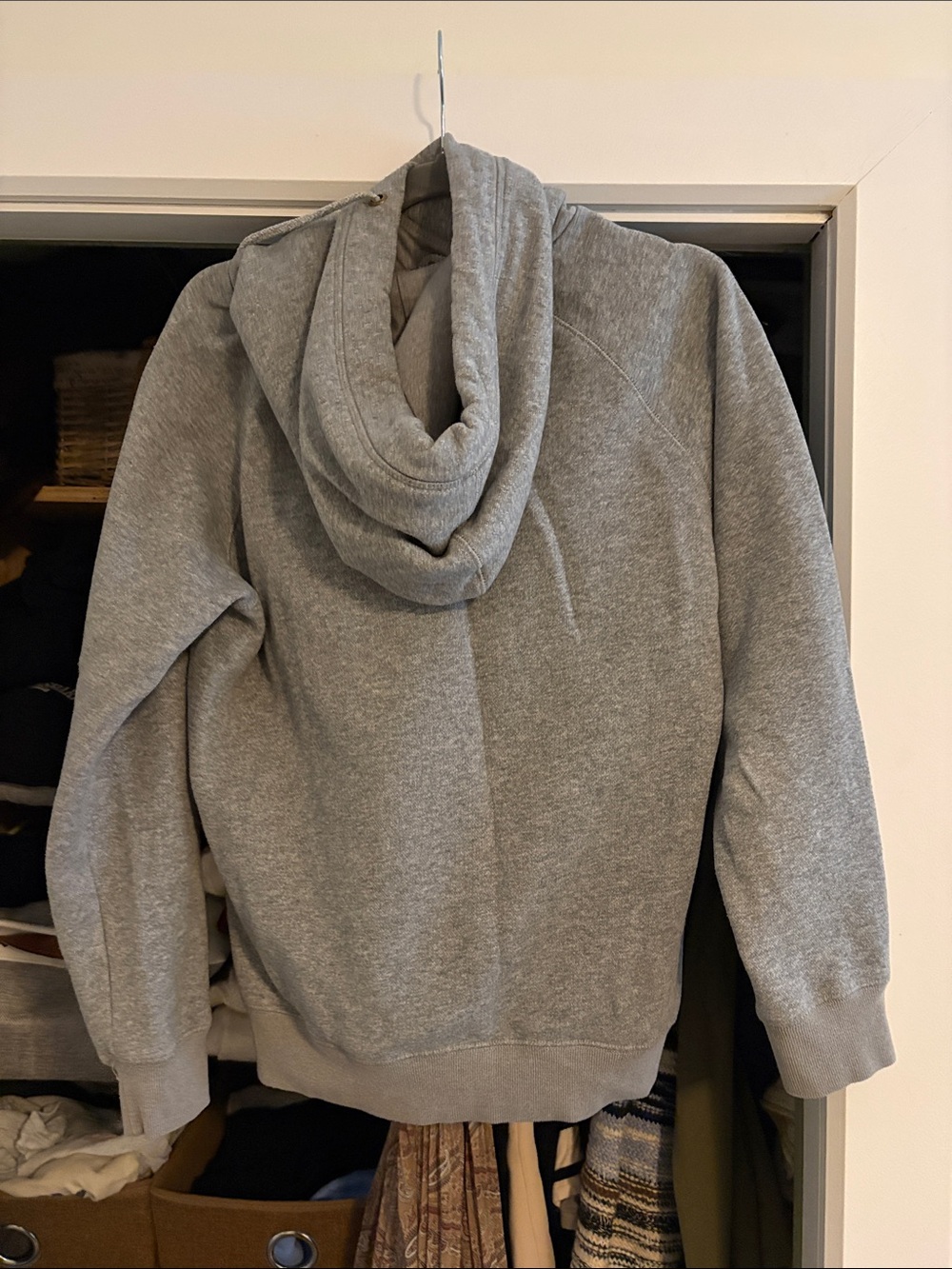 tentree Gray Women's Hooded Pullover Sweatshirt